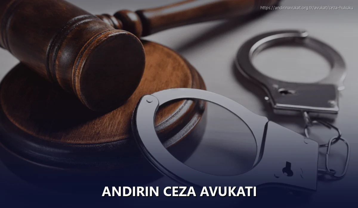 Andirin Ceza Avukatı